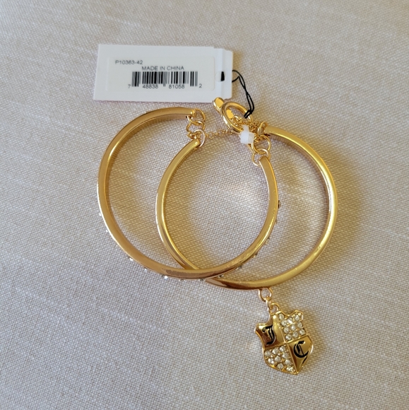 🩷🩷JUICY COUTURE DOUBLE BANGLE BRACELET🩷🩷 - Picture 5 of 6